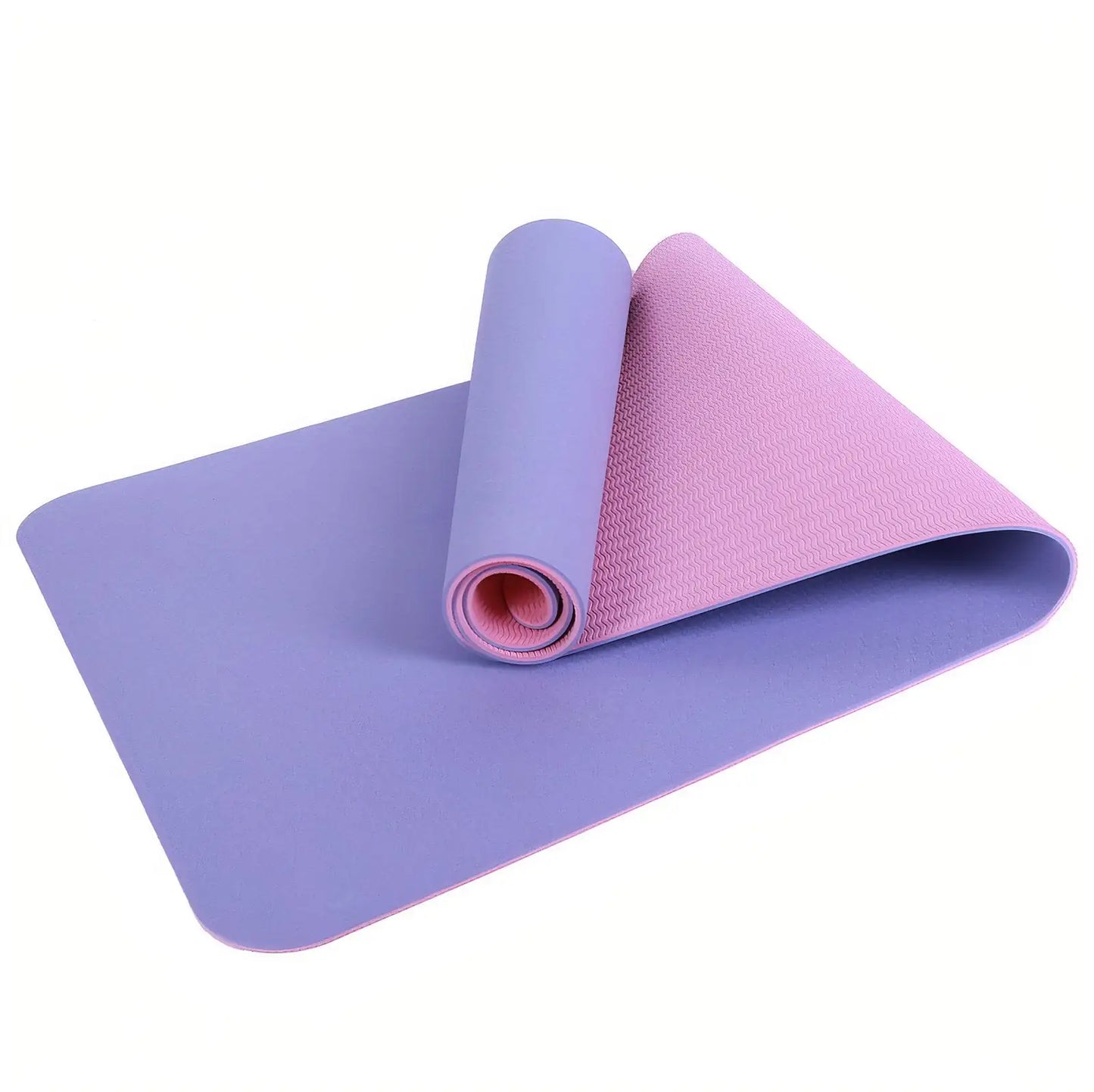 Eco-Friendly Color Block Yoga Mat