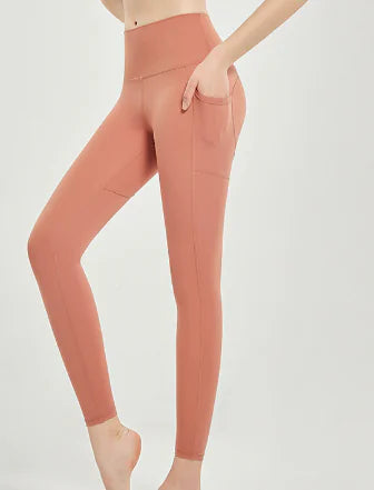 Reversible Nude Yoga Pants