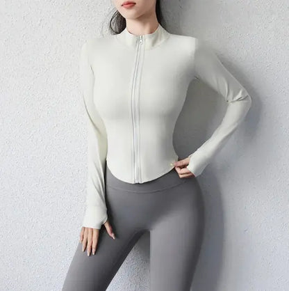Slim Fit Long Sleeve Sports Top