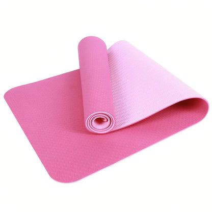 Eco-Friendly Color Block Yoga Mat