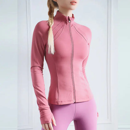 High Neck Yoga Top